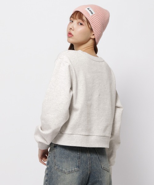 ALAND(エーランド)の「【UNISEX】ALAND/FISHグラフィックプルオーバー(スウェット・レディース・ライトグレー/チャコール/ベージュ・MEDIUM/LARGE/SMALL)」の21枚目の写真