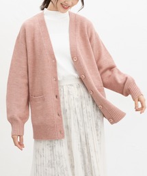 Honeys | 【ふんわりもちもち】Vネックカーデ(カーディガン/ボレロ)