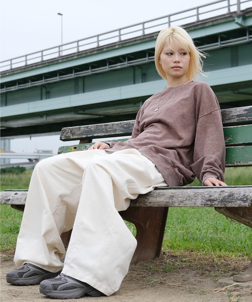 HOOK(フック)の「HOOK -select- 無地ボリュームカーブワークパンツ(カーゴパンツ・メンズ・ホワイト/ブラック・M/S/L)」の12枚目の写真