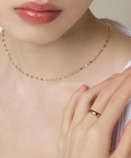 ciite' surgical stainless(シーテサージカルステンレス)の「【 金属アレルギー対応 】 シンプルリング サージカルステンレス(リング・レディース・シルバー/ゴールド・11号/13号/9号/7号/15号)」の8枚目の写真
