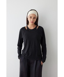 ALEXIA STAM | Layered Long Sleeve Top /レイヤードロングスリーブトップス(Tシャツ/カットソー)