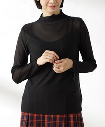 FOUND GOOD | シアーラメハイネック/LS(Tシャツ/カットソー)