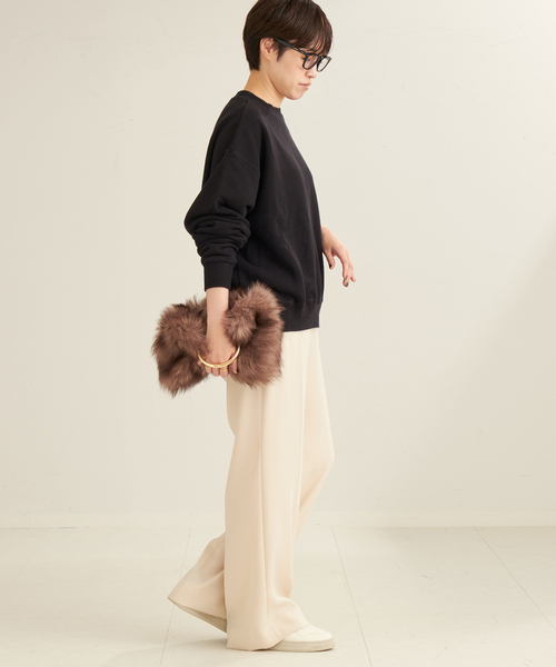 plage(プラージュ)の「Moraesajang SWEAT(スウェット)(スウェット・レディース・ブラック/グレー・FREE)」の8枚目の写真