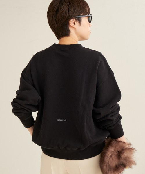 plage(プラージュ)の「Moraesajang SWEAT(スウェット)(スウェット・レディース・ブラック/グレー・FREE)」の12枚目の写真