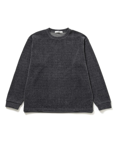 j.n.r.d(ジェー・エヌ・アール・ディー)の「j.n.r.d/モールカットソーフェイクレイヤードプルオーバー(Tシャツ/カットソー・メンズ・キナリ/オレンジ/ベージュ/チャコールグレー・M/L/LL)」の4枚目の写真