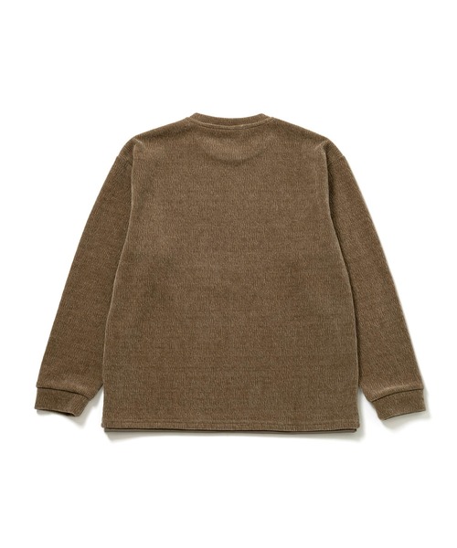 j.n.r.d(ジェー・エヌ・アール・ディー)の「j.n.r.d/モールカットソーフェイクレイヤードプルオーバー(Tシャツ/カットソー・メンズ・キナリ/オレンジ/ベージュ/チャコールグレー・M/L/LL)」の6枚目の写真