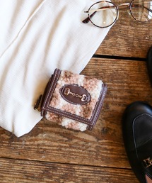 ACCOMMODE ミッキーマウス スター レザー長財布 D-XB631 ACCOMMODE（アコモデ）の「【ACCOMMODE】ミッキーマウススターレザー長