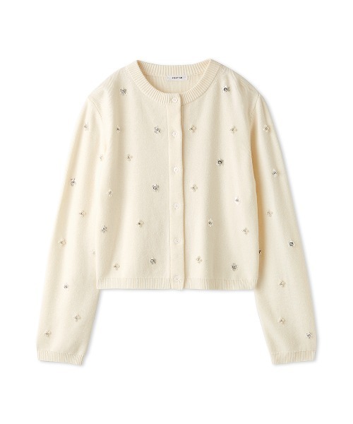 FRAY I.D マルチフラワービジューカーディガン 楽天市場】【SALE／50%OFF】マルチフラワービジューカーディガン