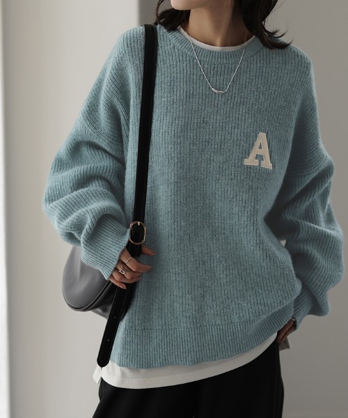 イニシャルニット（ニット/セーター）｜HUG.U（ハグユー）の