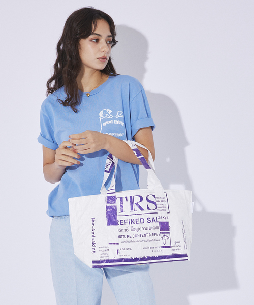 ABAHOUSE（アバハウス）の「【THAILAND MADE／タイランド メイド】BIG TOTE BAG/ビッグトートバッグ/セメントバッグ（トートバッグ・メンズ・その他4/その他1/その他2/その他3・フリー）」の3枚目の写真