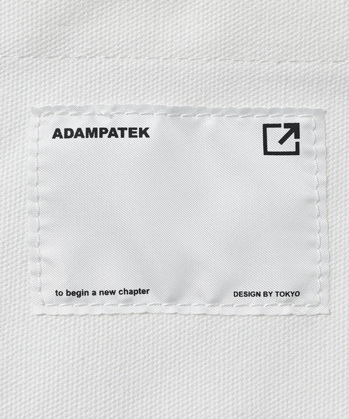 ADAM PATEK(アダムパテック)の「【km】【ADAMPATEK】basic canvas tote bag(トートバッグ・レディース・ホワイト・フリー)」の7枚目の写真