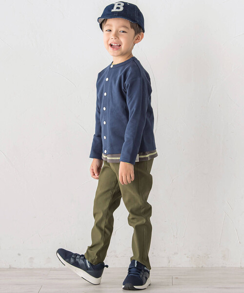 Sasquatchfabrix スエードスナップボタンカーディガン Sasquatchfabrix スエードスナップボタンカーディガン