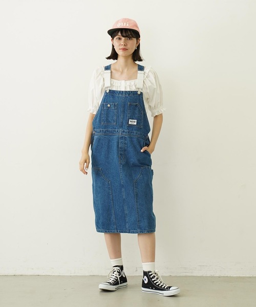 MILKFED.(ミルクフェド)の「OUI CAP(キャップ・レディース・オフホワイト/ブラック/ライトピンク・ONE SIZE)」の14枚目の写真