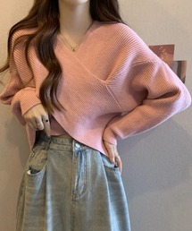 カシュクール」に該当するニット/セーター（ピンク/桃色系