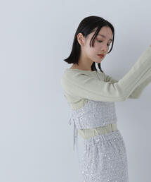 NATURAL BEAUTY BASIC | ◇スパンコールビスチェ(キャミソール)