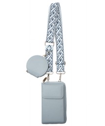 LOWO（ロワ）の「スマホショルダーバッグ マルチポーチ付き（ショルダーバッグ）」