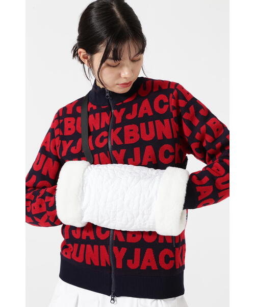 ロゴキルトハンドウォーマー (UNISEX)（その他小物）｜Jack Bunny!!（ジャックバニー）