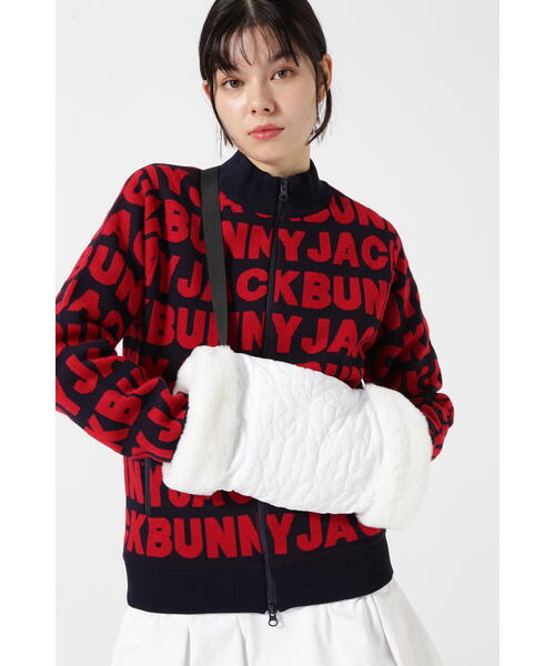 ロゴキルトハンドウォーマー (UNISEX)（その他小物）｜Jack Bunny!!（ジャックバニー）