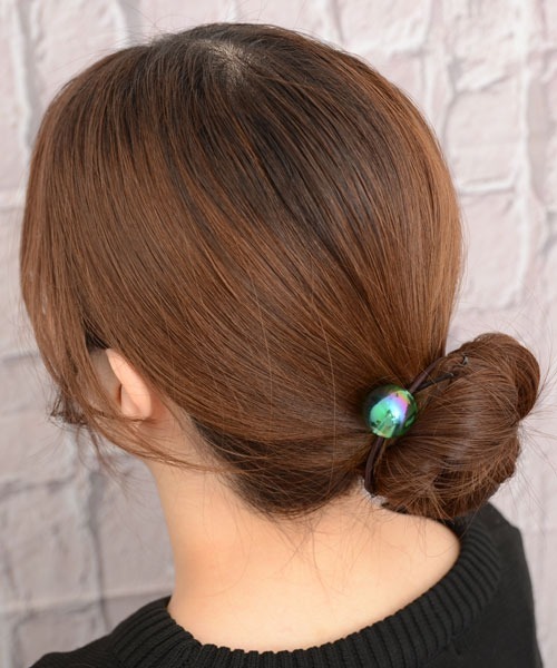 Mayree(メイリー)の「【float】オーロラ カラフル ボール ヘアゴム(ヘアゴム・レディース・クリア/グリーン/ピンク/パープル・FREE)」の18枚目の写真
