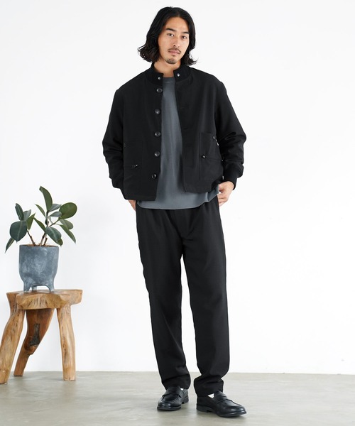 jiggys shop（ジギーズショップ）の「撥水加工 パデット 中綿イージーパンツ（その他パンツ・メンズ・ブラック/チャコールグレー・SMALL/MEDIUM/LARGE/X-LARGE）」の7枚目の写真