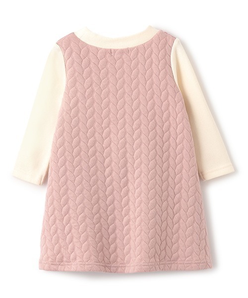 【セール】リバティファブリックフリルケーブルワンピース（ワンピース）｜sense of wonder（センスオブワンダー）