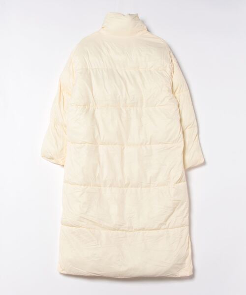 おしゃれスタ（オシャレスタ）の「全身あったかロング丈中綿コート（ダウンジャケット/コート・レディース・ブラック/アイボリー・L/M/S）」の20枚目の写真