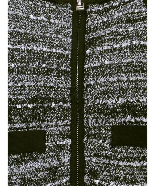 EMODA（エモダ）の「ツイードクロップジップニット（ニット/セーター・レディース・レッド/ネイビー/ブラック・FREE）」の12枚目の写真