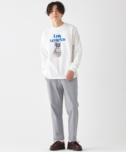 KRIFF MAYER（クリフメイヤー）の「むちゃのびパンツ（その他パンツ・メンズ・ライトグレー/ネイビー/ブラック/ベージュ/カーキ・SMALL/X-LARGE/LARGE/MEDIUM）」の19枚目の写真