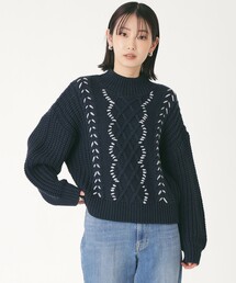 CAST:|キャスト コロンのニット/セーター(タートルネック CAST:|キャスト コロンのニット/セーター(タートルネック