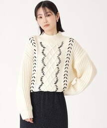 CAST:|キャスト コロンのニット/セーター(タートルネック CAST:|キャスト コロンのニット/セーター(タートルネック
