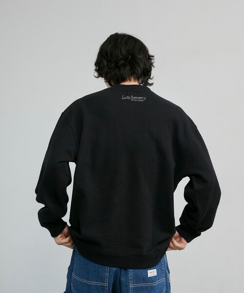 SMITH'S(スミス)の「SMITH’S(スミス)別注 バック刺繍ポケットスウェット(スウェット・メンズ・コバルトブルー/ホワイト/ブラック・S/M/L/XL)」の6枚目の写真