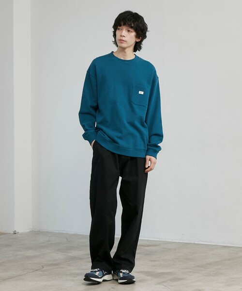 SMITH'S(スミス)の「SMITH’S(スミス)別注 バック刺繍ポケットスウェット(スウェット・メンズ・コバルトブルー/ホワイト/ブラック・S/M/L/XL)」の11枚目の写真