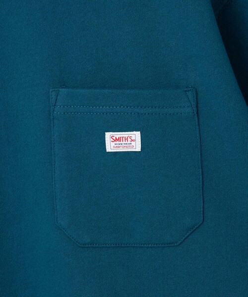 SMITH'S(スミス)の「SMITH’S(スミス)別注 バック刺繍ポケットスウェット(スウェット・メンズ・コバルトブルー/ホワイト/ブラック・S/M/L/XL)」の20枚目の写真