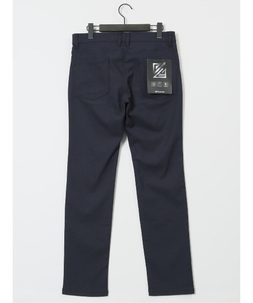 m.f.editorial（エムエフエディトリアル）の「【ストレッチ　マシンウォッシャブル】m.f.エディトリアル メンズ クロスストレッチ スリムパンツ ヘリンボン（チノパンツ・メンズ・グレー系その他2/ネイビー・MEDIUM/LARGE/X-LARGE/S）」の6枚目の写真