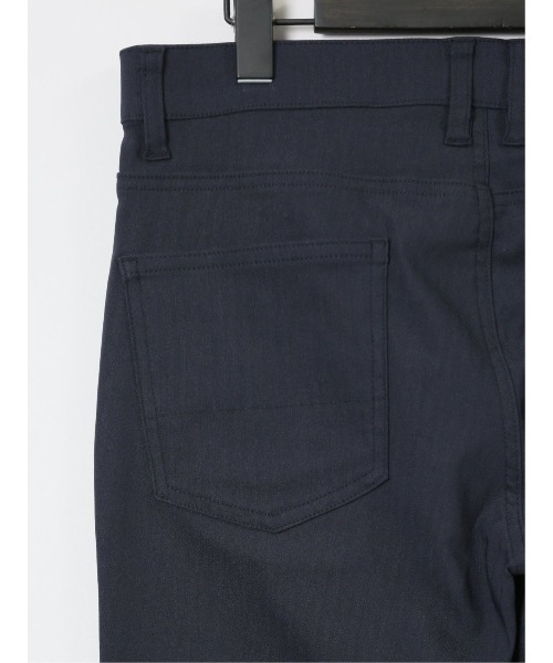 m.f.editorial（エムエフエディトリアル）の「【ストレッチ　マシンウォッシャブル】m.f.エディトリアル メンズ クロスストレッチ スリムパンツ ヘリンボン（チノパンツ・メンズ・グレー系その他2/ネイビー・MEDIUM/LARGE/X-LARGE/S）」の7枚目の写真