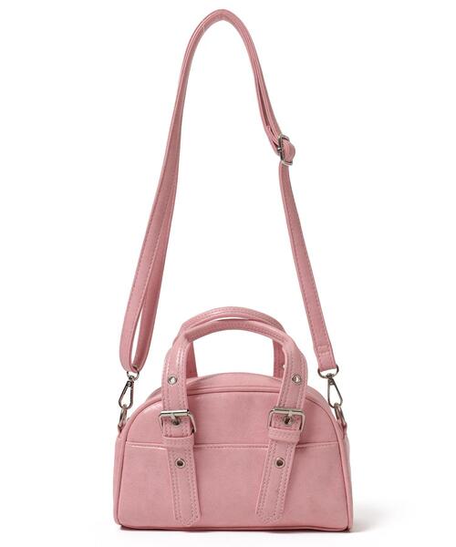 アポロ　WEGO ショルダーバッグ　新品 セール】WEGO/【25年春夏新作】ハトメハンドルミニボストン