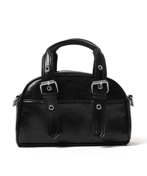 WEGO（ウィゴー）の「WEGO/ハトメハンドルミニボストンショルダー（ショルダーバッグ・レディース・レッド/ピンク/ブルー系その他/シルバー/ブラック・FREE）」の13枚目の写真