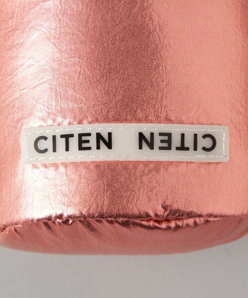 CITEN(シテン)の「<CITEN>CITENパフスタンドペンケース(ステーショナリー・レディース・ピンク/シルバー/ブラック/ダークグレー・FREE)」の6枚目の写真
