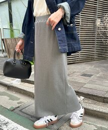 DISCOAT（ディスコート）の「リブナロースカート（スカート）」