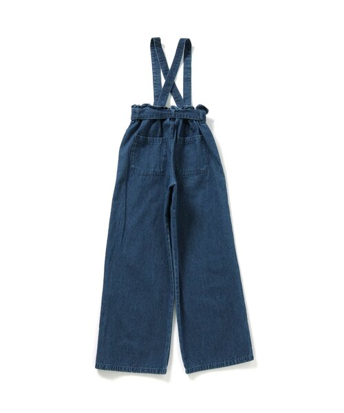 algy（アルジー）の「サス付きりぼんロングパンツ（その他パンツ・キッズ・ベージュ/インディゴブルー・XX-SMALL/X-SMALL/MEDIUM/SMALL）」の7枚目の写真