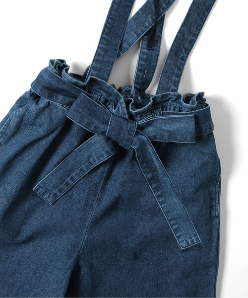 algy（アルジー）の「サス付きりぼんロングパンツ（その他パンツ・キッズ・ベージュ/インディゴブルー・XX-SMALL/X-SMALL/MEDIUM/SMALL）」の11枚目の写真