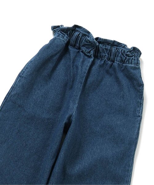 algy（アルジー）の「サス付きりぼんロングパンツ（その他パンツ・キッズ・ベージュ/インディゴブルー・XX-SMALL/X-SMALL/MEDIUM/SMALL）」の13枚目の写真