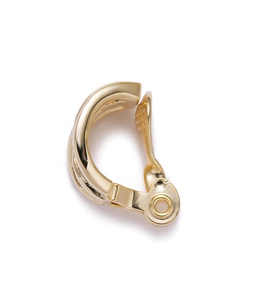 LANVIN en Bleu(ランバンオンブルー)の「メタリック イヤリング(イヤリング・レディース・ゴールド・ONE SIZE)」の4枚目の写真