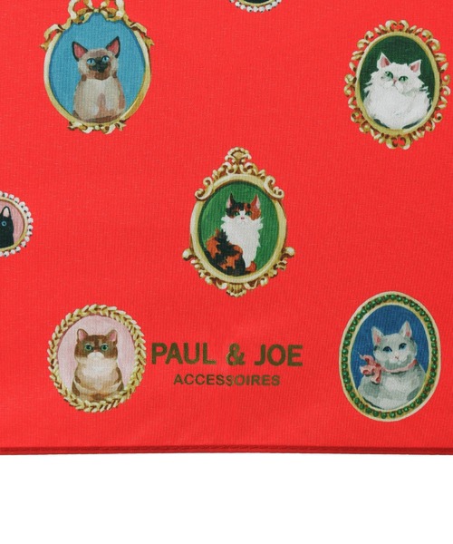 PAUL&JOE（ポールアンドジョー）の「長傘 UV 竹手元 "CATS CAMEO"（長傘・レディース・ライトグレー/レッド/ダークブルー・FREE）」の18枚目の写真