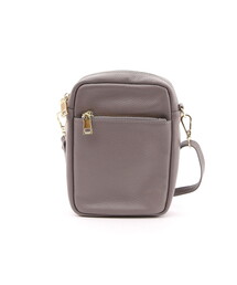 COOCO（クーコ）の「【牛革】シュリンクレザー縦型ミニショルダーバッグ（ショルダーバッグ）」