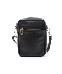 COOCO | 【牛革】シュリンクレザー縦型ミニショルダーバッグ(ショルダーバッグ)