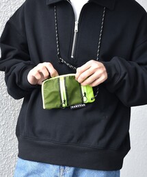 MAISON CANVVAS（メゾンキャンバス）の「【SHIPS any別注】MAISON CANVVAS: メッシュ ウォレット マルチ ショルダーポーチ◇（ショルダーバッグ）」