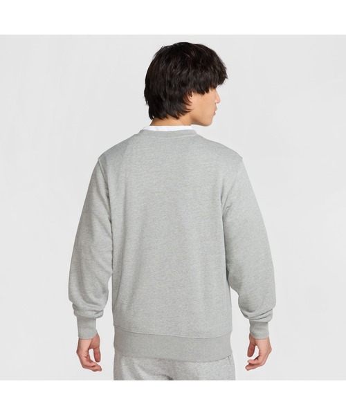 NIKE(ナイキ)の「ナイキ NIKE ナイキ クラブ FT L/S クルー(スウェット・メンズ・グレー/ブラック・S/M/L/LL/3L)」の9枚目の写真