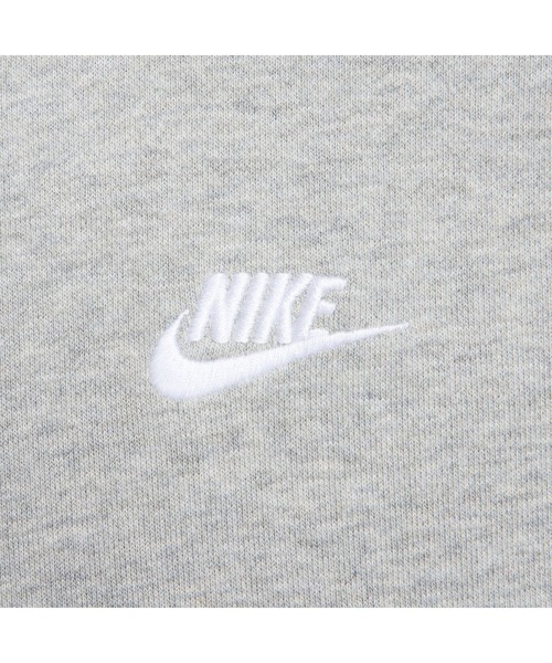 NIKE(ナイキ)の「ナイキ NIKE ナイキ クラブ FT L/S クルー(スウェット・メンズ・グレー/ブラック・S/M/L/LL/3L)」の11枚目の写真