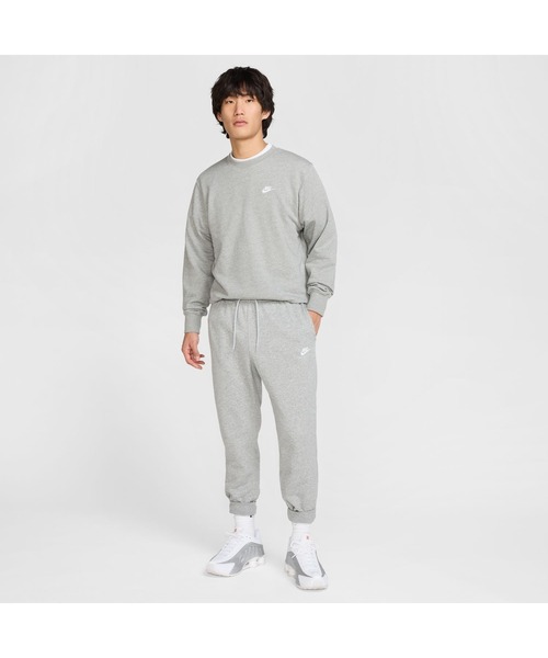 NIKE(ナイキ)の「ナイキ NIKE ナイキ クラブ FT L/S クルー(スウェット・メンズ・グレー/ブラック・S/M/L/LL/3L)」の12枚目の写真